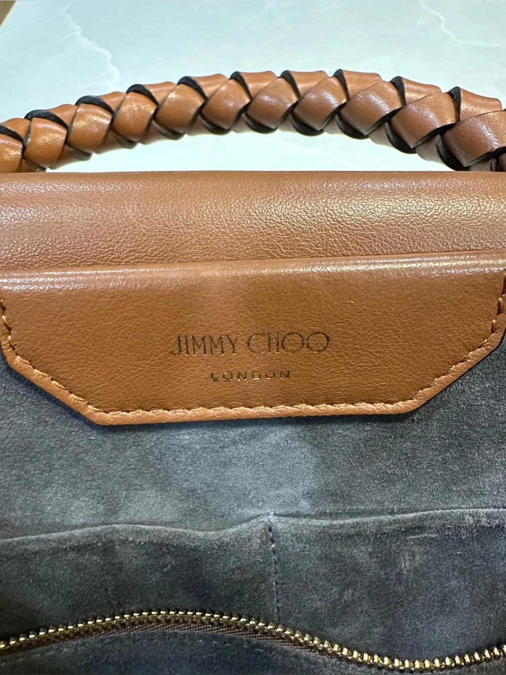 JIMMY CHOO VARENNE TOP HANDLE 2-WAY BAG